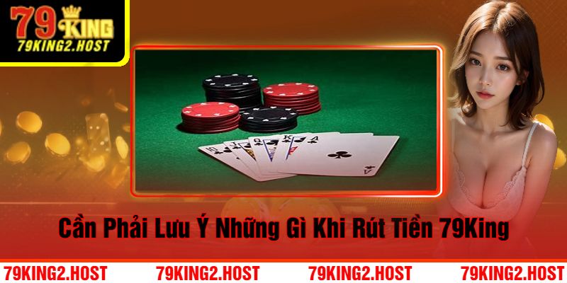Cần Phải Lưu Ý Những Gì Khi Rút Tiền 79King?